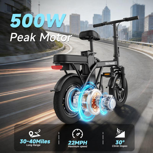 Canorstudios Dual Seat Foldable E-Bike