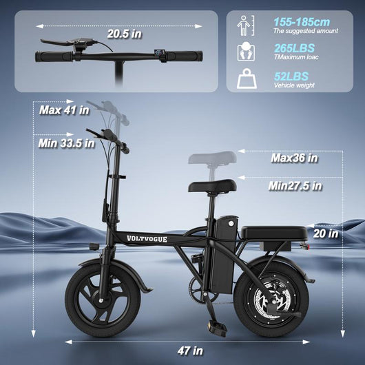 Canorstudios Dual Seat Foldable E-Bike