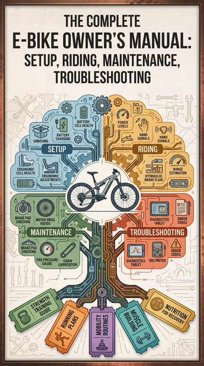 The Complete E-Bike Owner's Manual: Setup, Riding, Maintenance, Troubleshooting