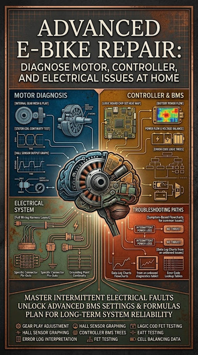 Advanced E-Bike Repair: Diagnose Motor, Controller, and Electrical Issues at Home